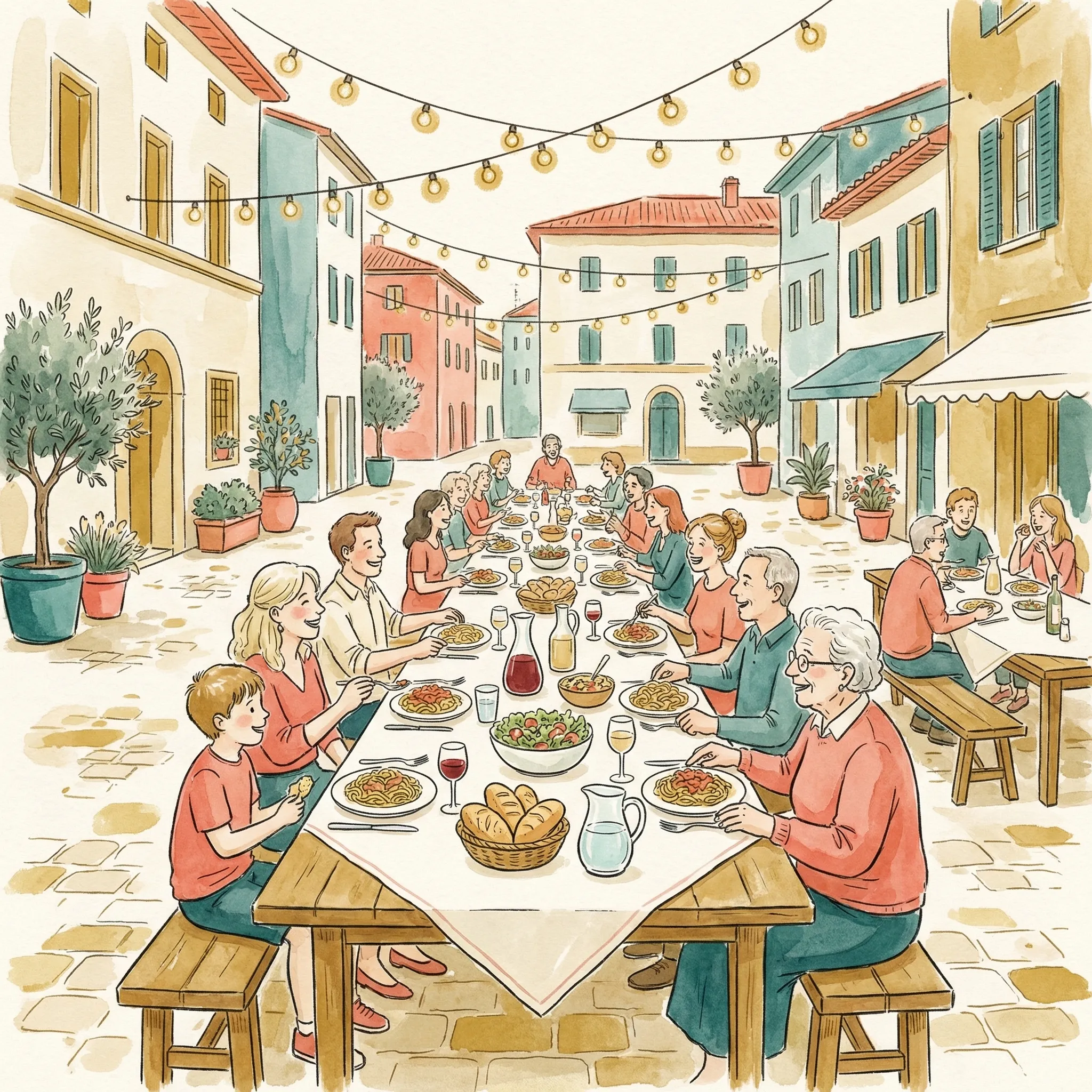 Il pranzo comunitario